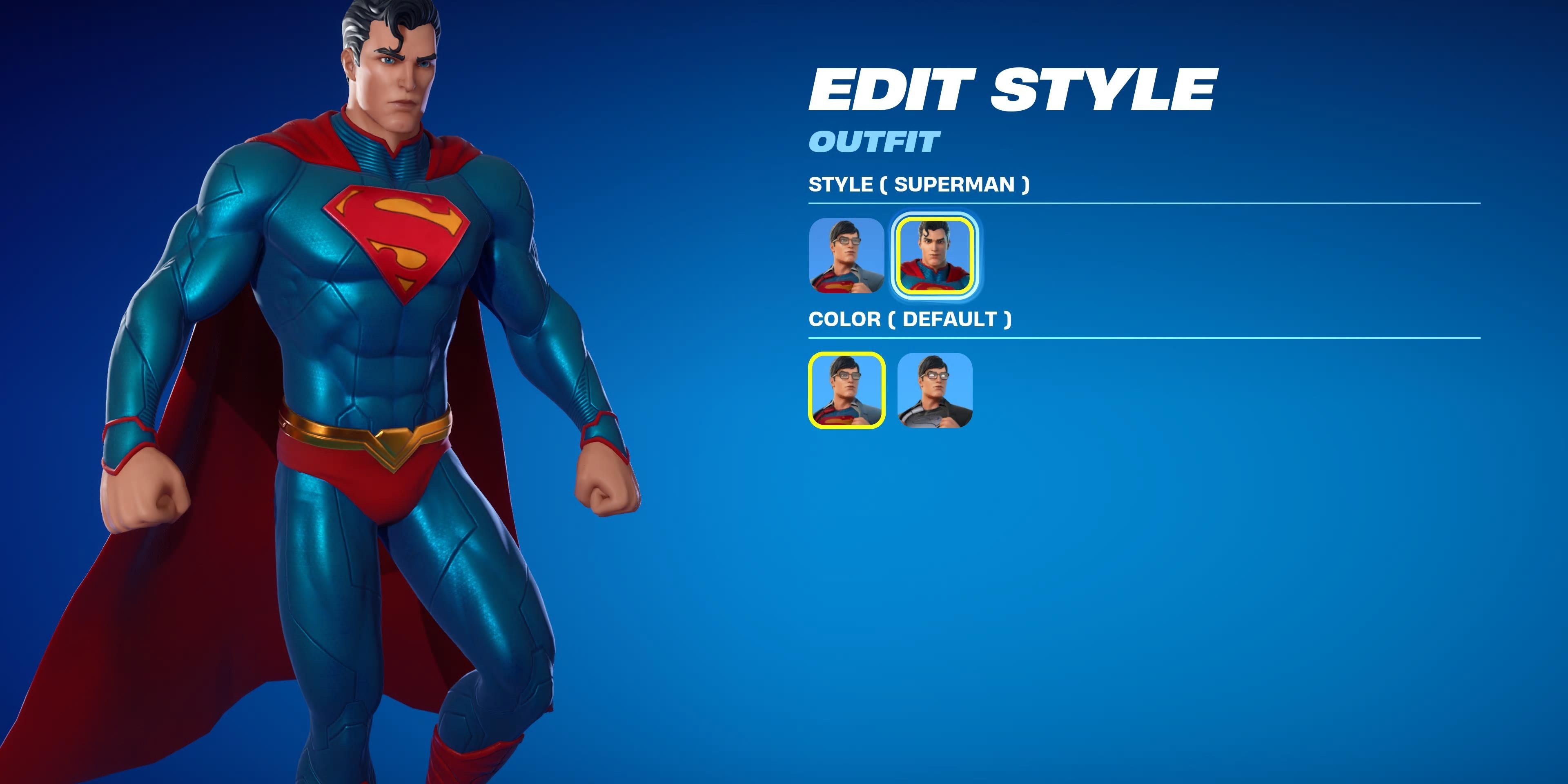 superman in fortnite