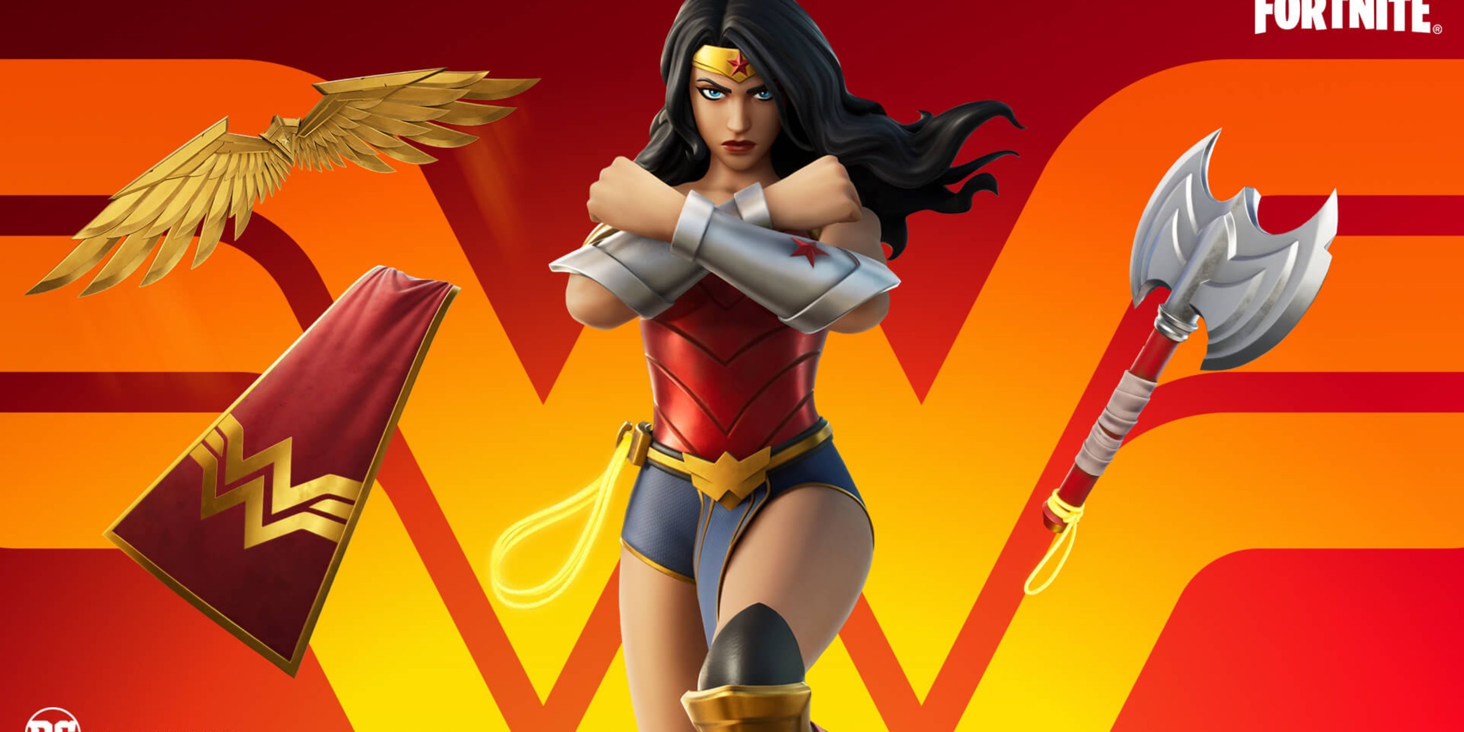 wonder woman in fortnite