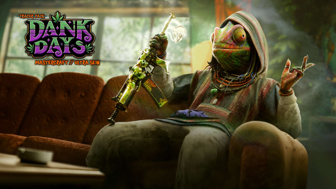 Call Of Duty's Best Stoner DLC Yet Turns You Into A Pot-Smoking Lizard