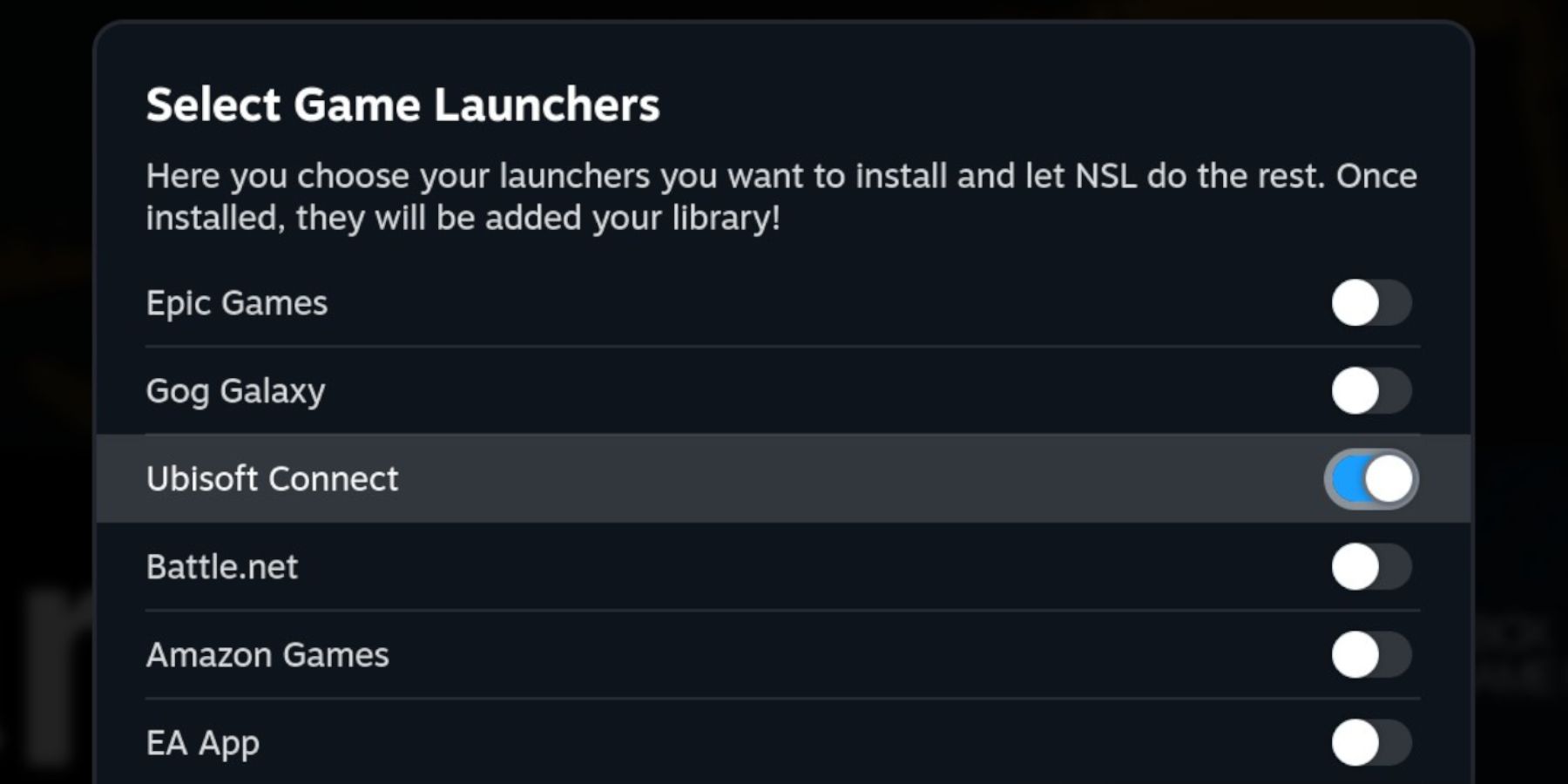 Ubisoft Connect on NonSteamLaunchers for Steam Deck