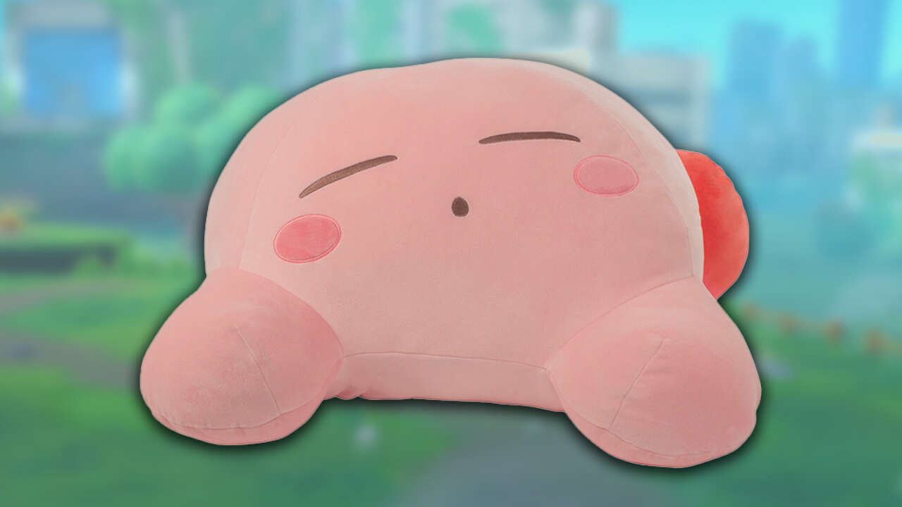 This Ginormous Sleeping Kirby Plush Is Available For Preorder, But Stocks Are Limited