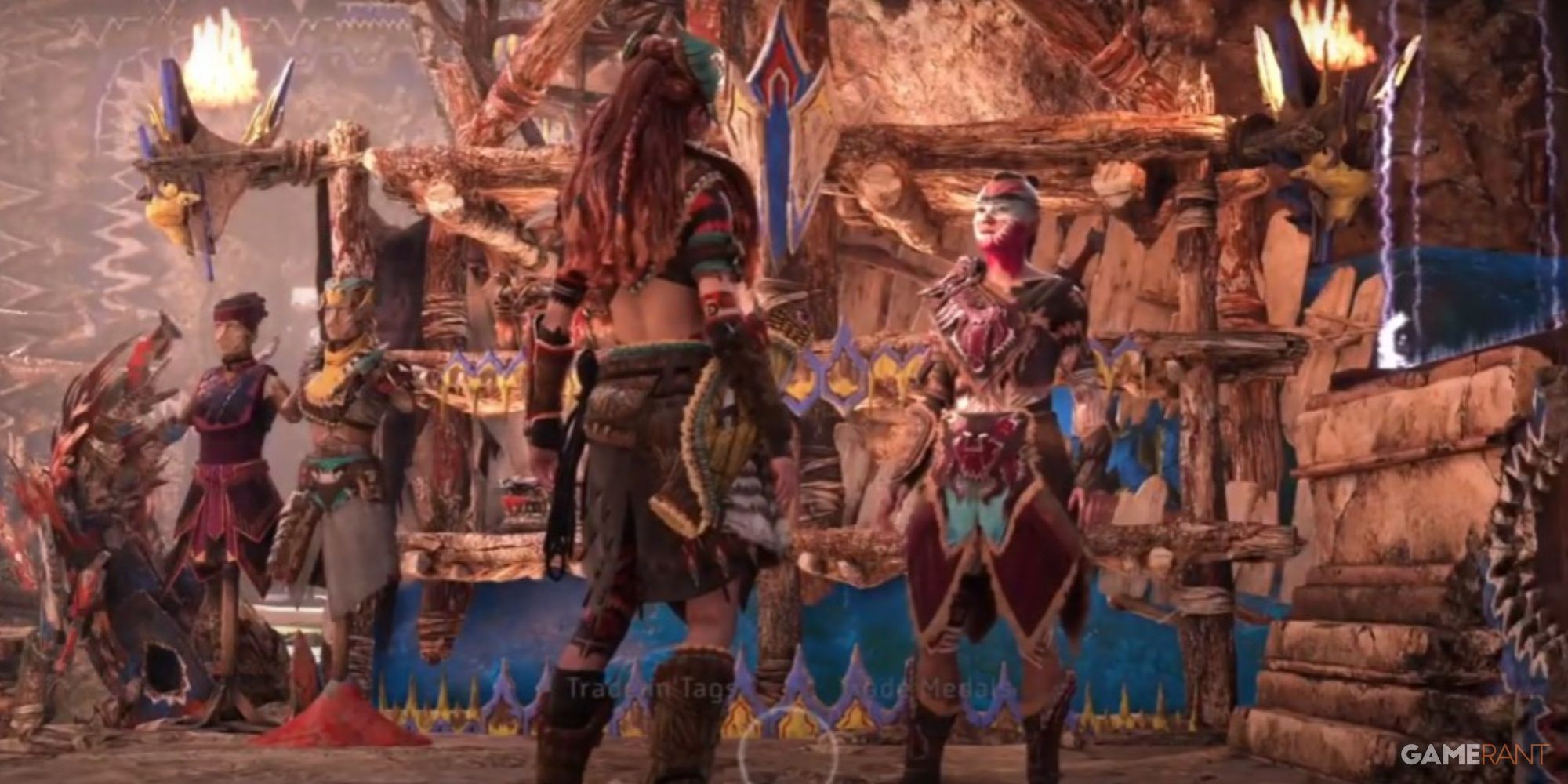 Horizon Forbidden West Aloy Speaking To Dukkah