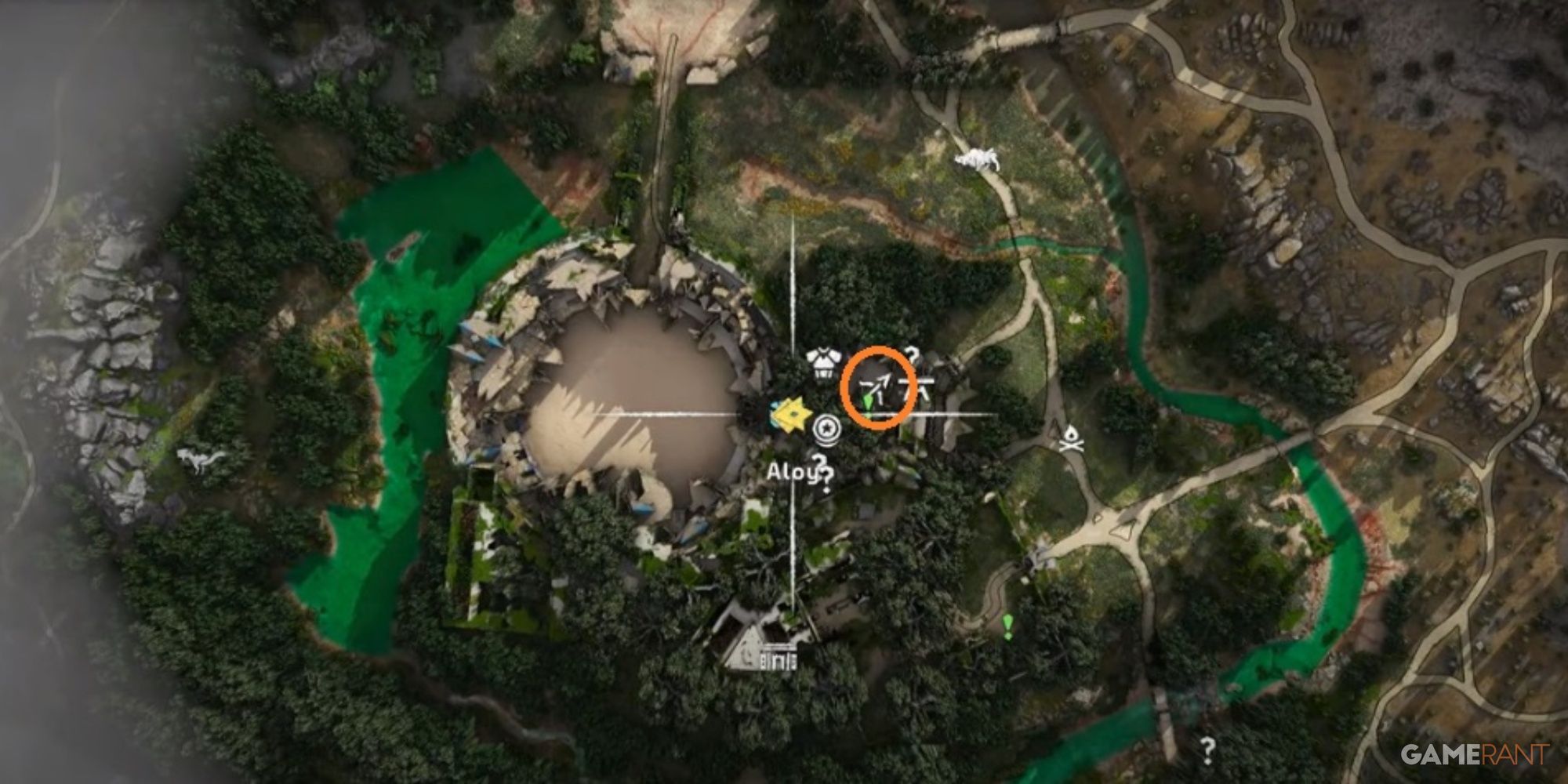 Horizon Forbidden West Weapons Vendor Location