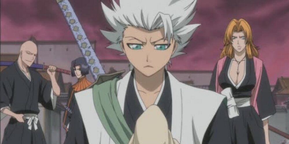 Hitsugaya, Rangiku, and Ikkaku