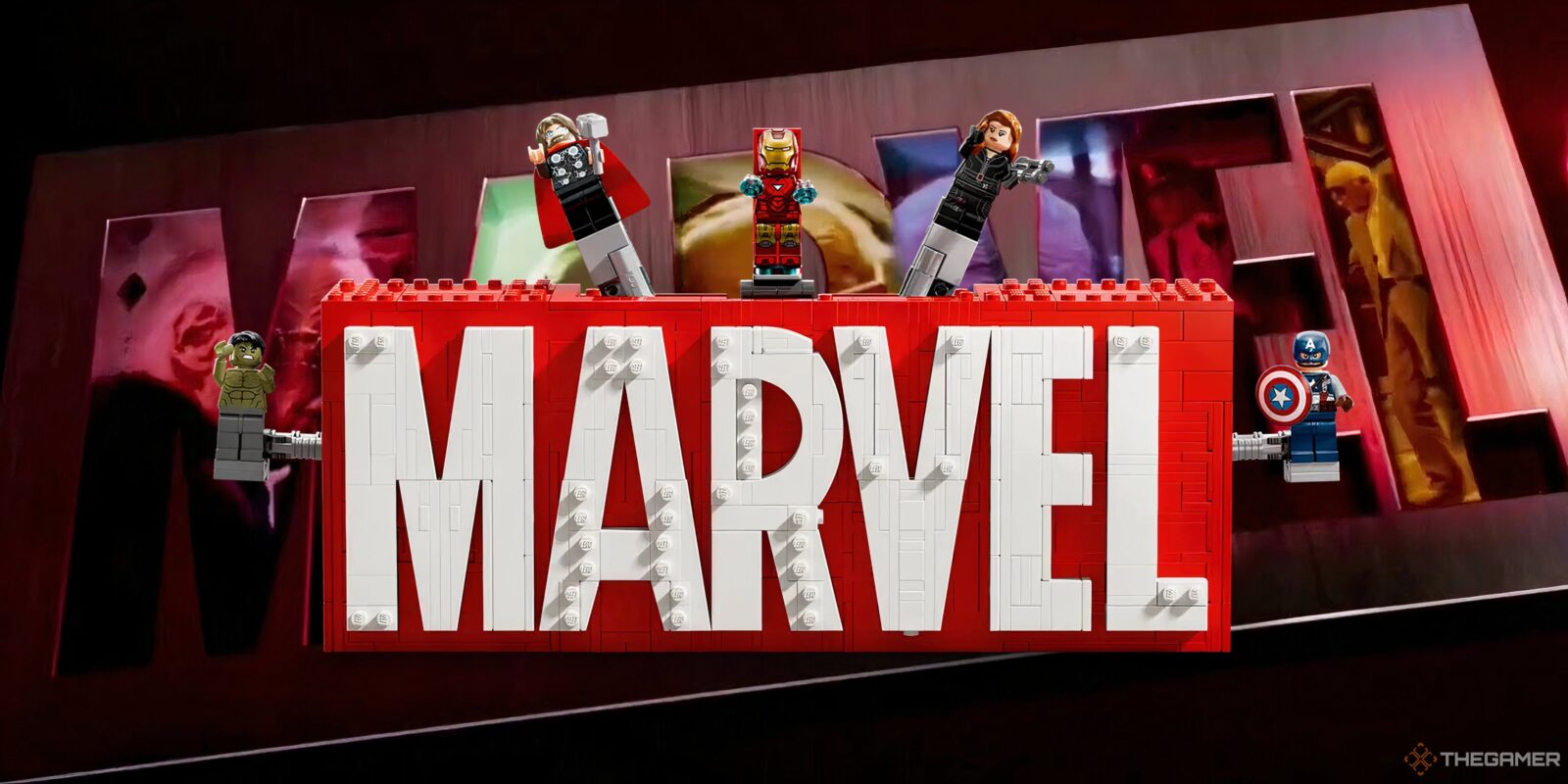 Lego Reveals A Marvel Logo Set Filled With Avengers Minifigures