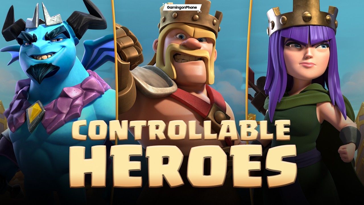 Clash of Clans Controllable Heroes 2024 cover