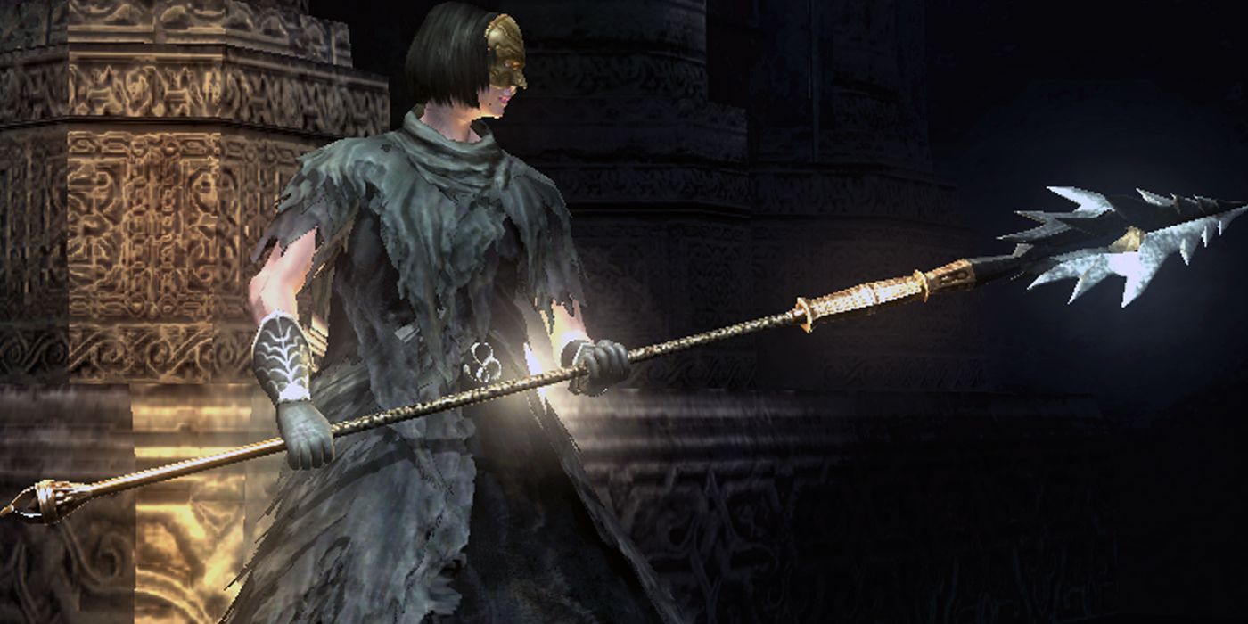 Demons Souls Beginner Weapons Winged Spear