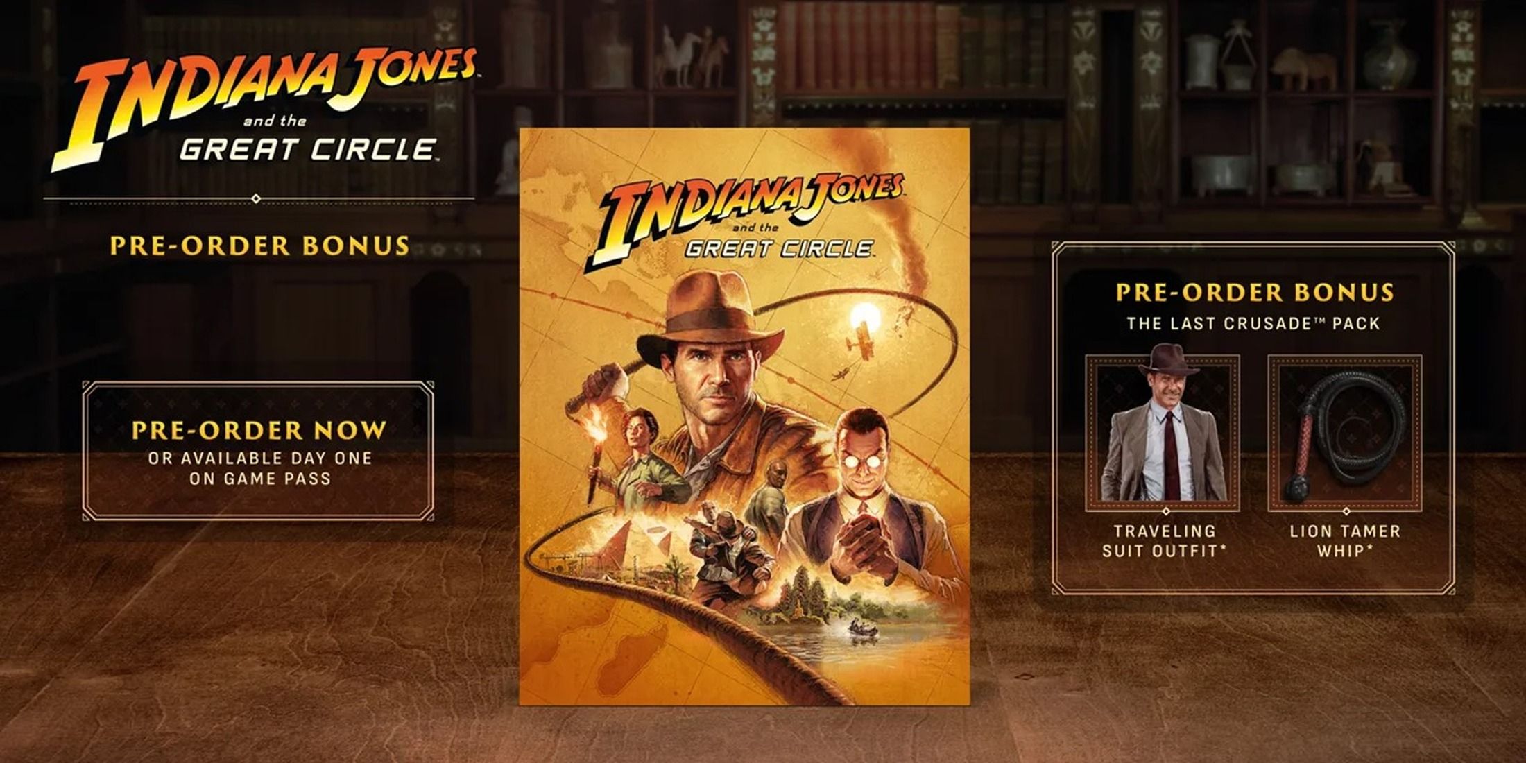 indiana jones and the great circle pre-order bonus