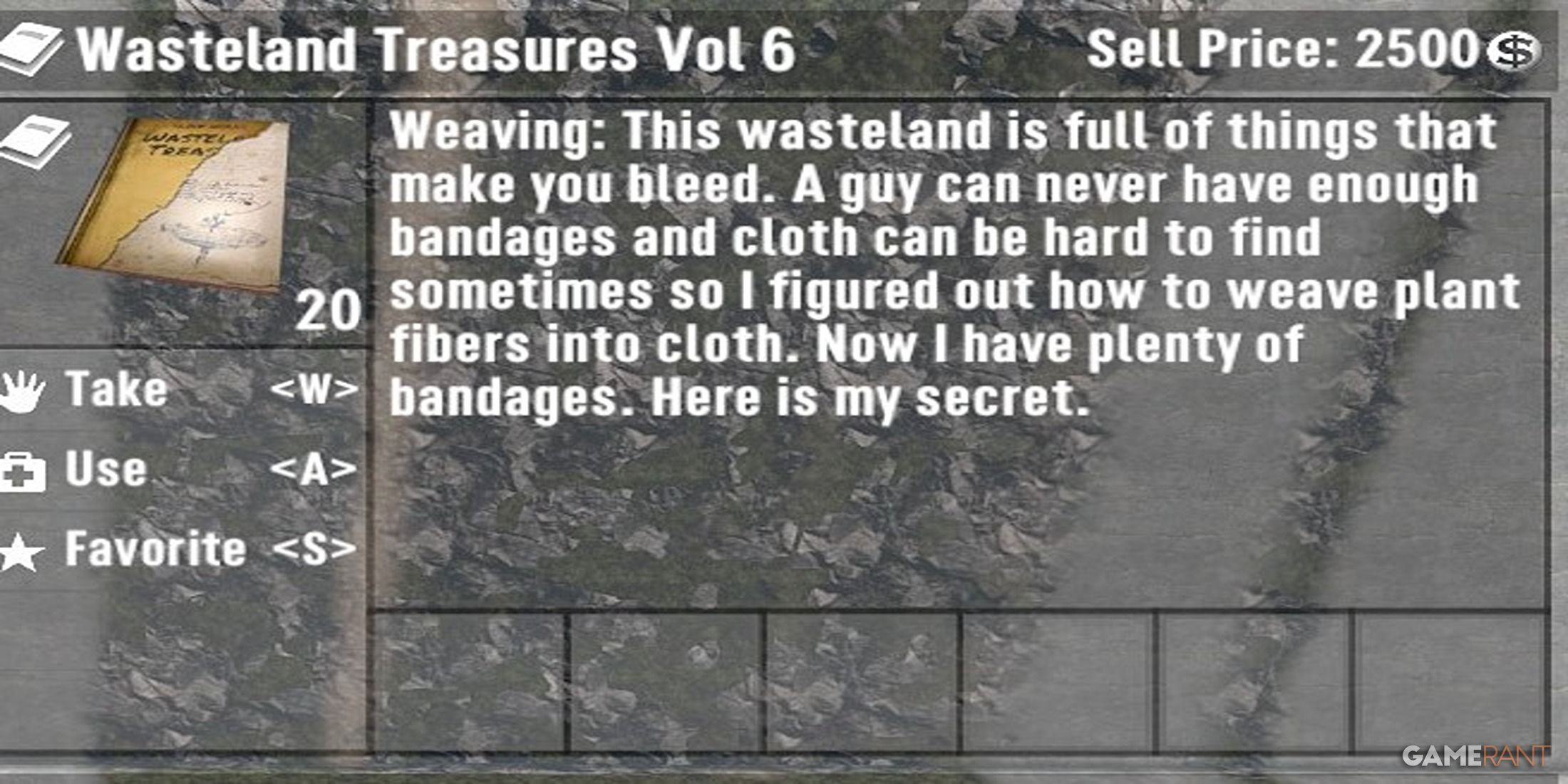 Wasteland Treasures Volume 6