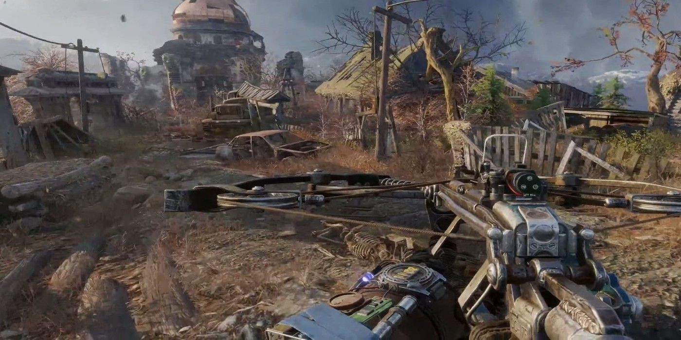 gameplay of metro exodus bow