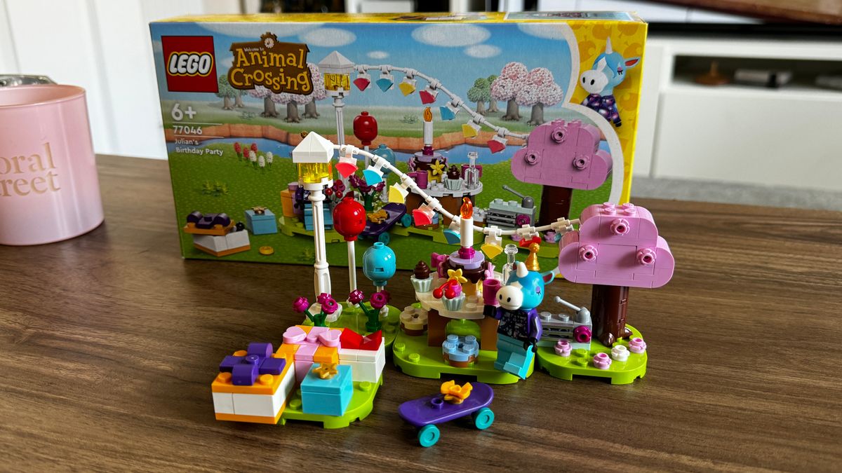 Lego Julian's Birthday Party (77046) review: "A colorful burst of joy, but missing out on some Animal Crossing touches"