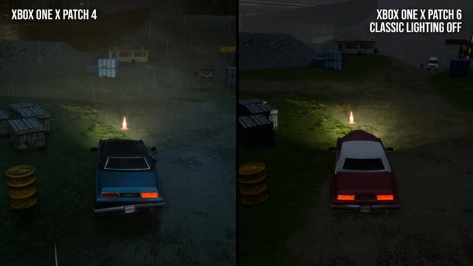 visual issues with patch 6 - headlights appear weird