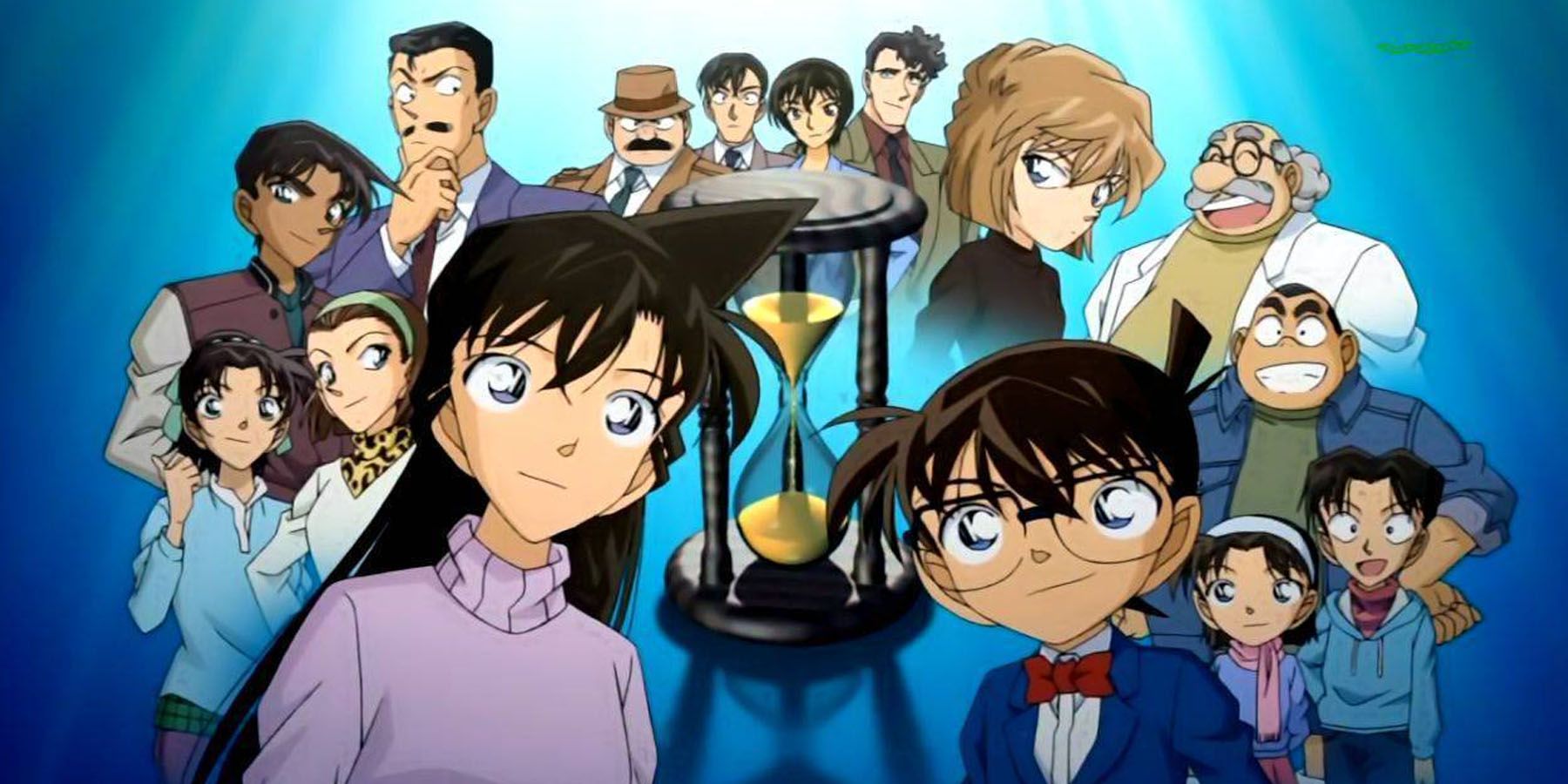 The main cast of Detective Conan