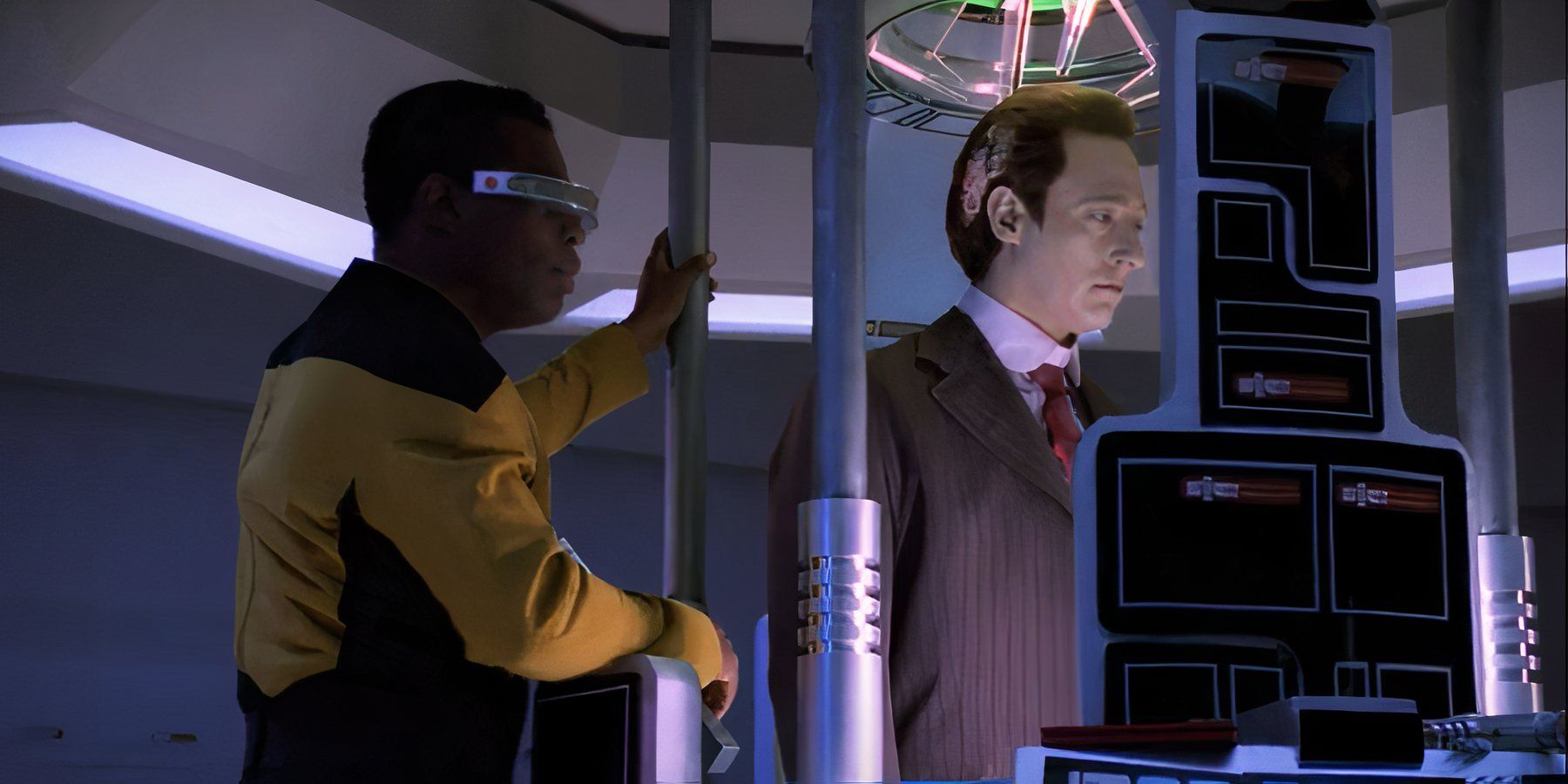 Geordi Fixing Data Times Arrow