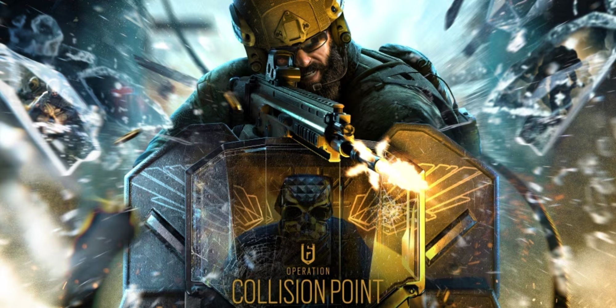 Rainbow Six Siege Collision Point Blackbeard Key Art