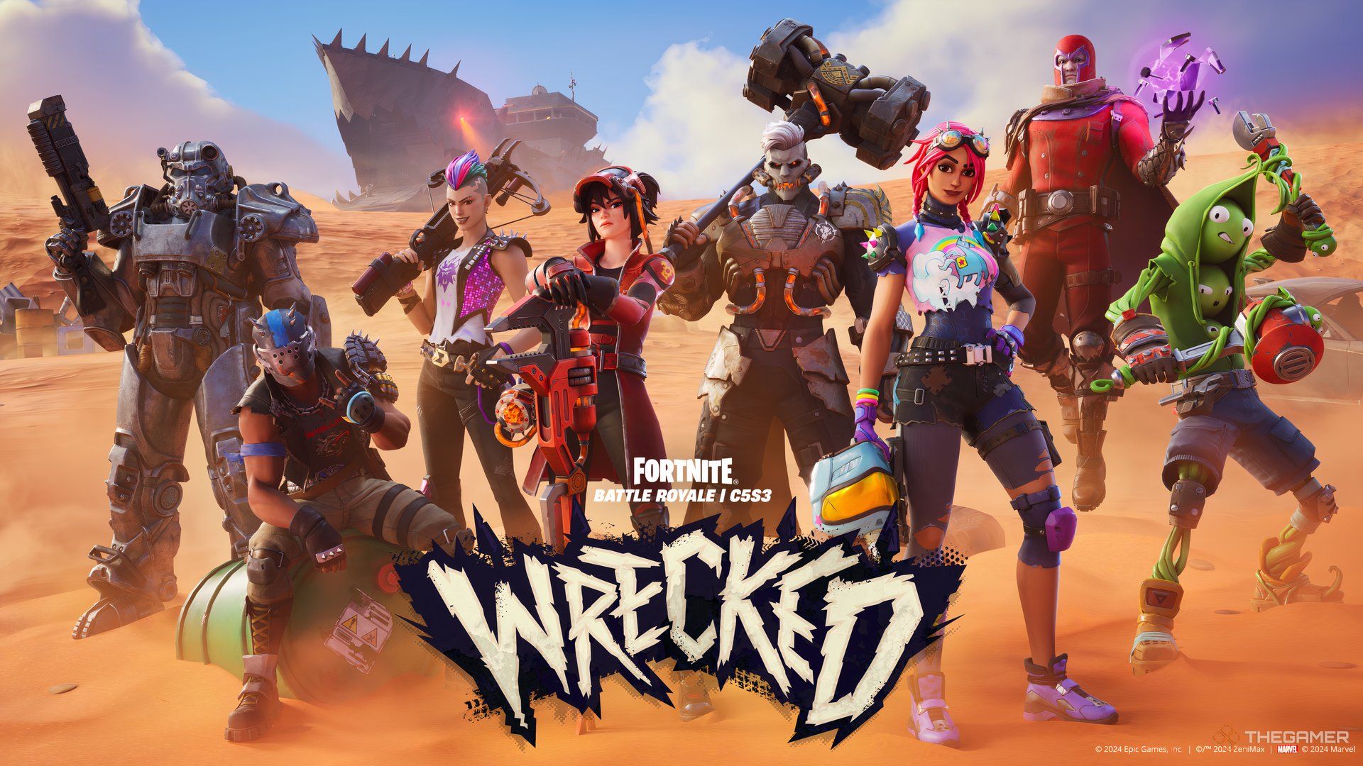 Fortnite Chapter 5 Season 3 Wrecked Poster