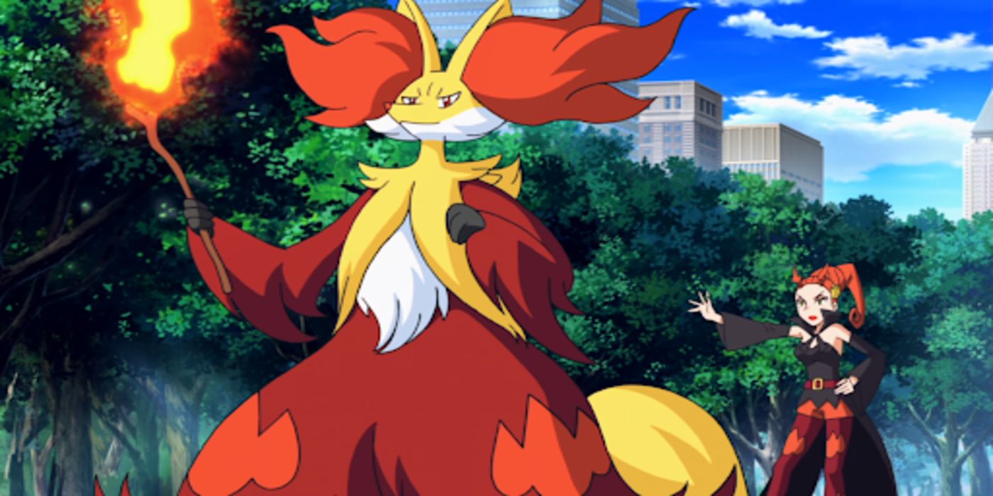 Delphox In The Pokemon Anime