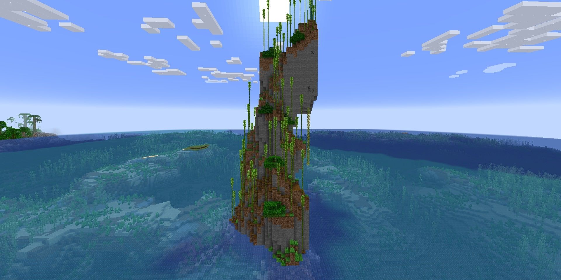 Vertical Island in Minecraft