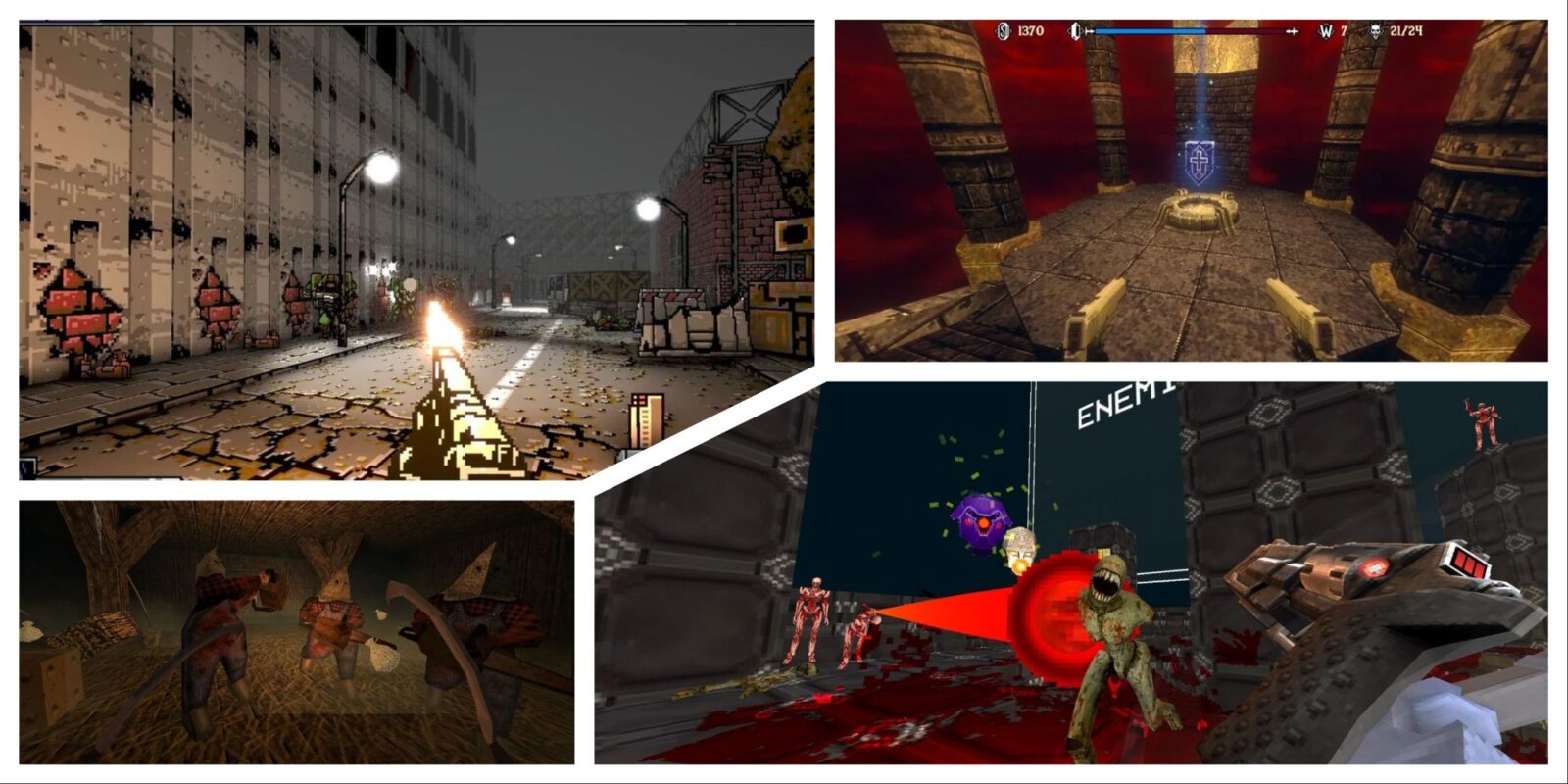 8 Best Modern Shooter Games That Use PS1-Style Graphics