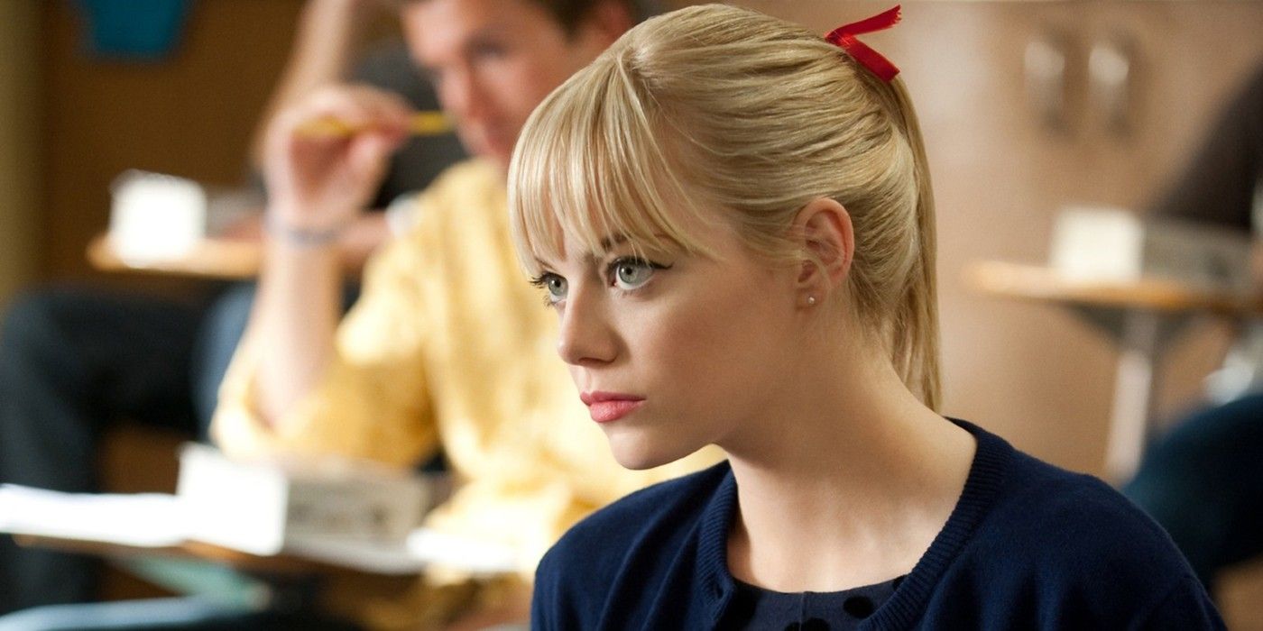 emma stone gwen stacy spider man