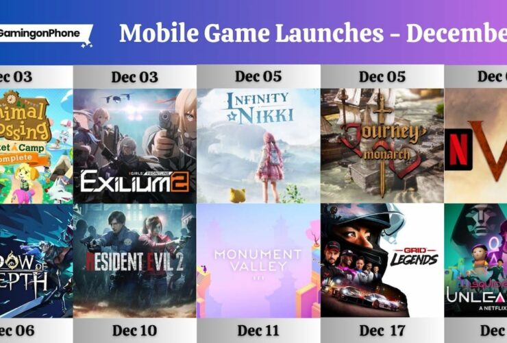 Mobile Game Launches December 2024