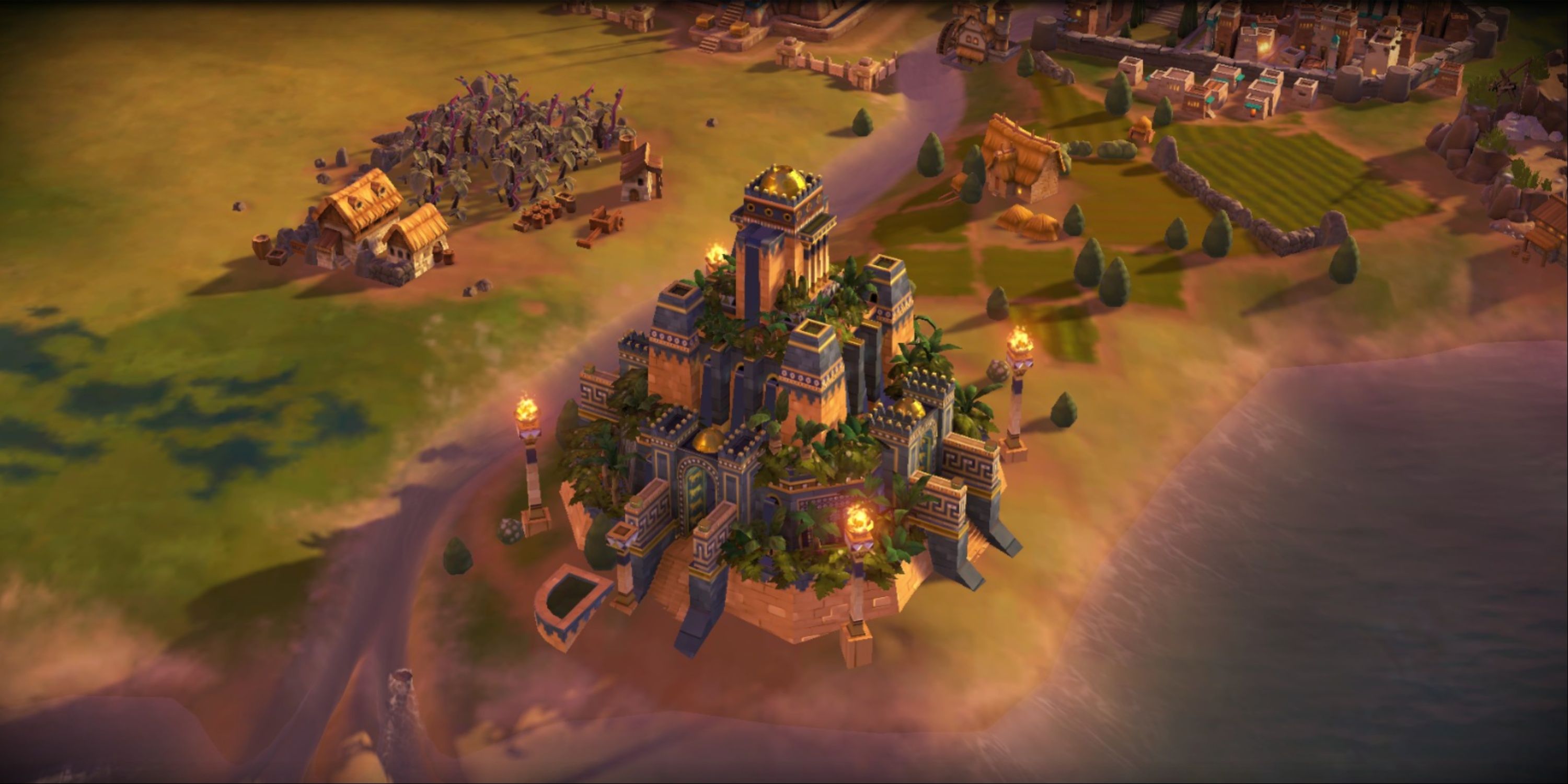 Civilization 6 Wonders Hanging Gardens