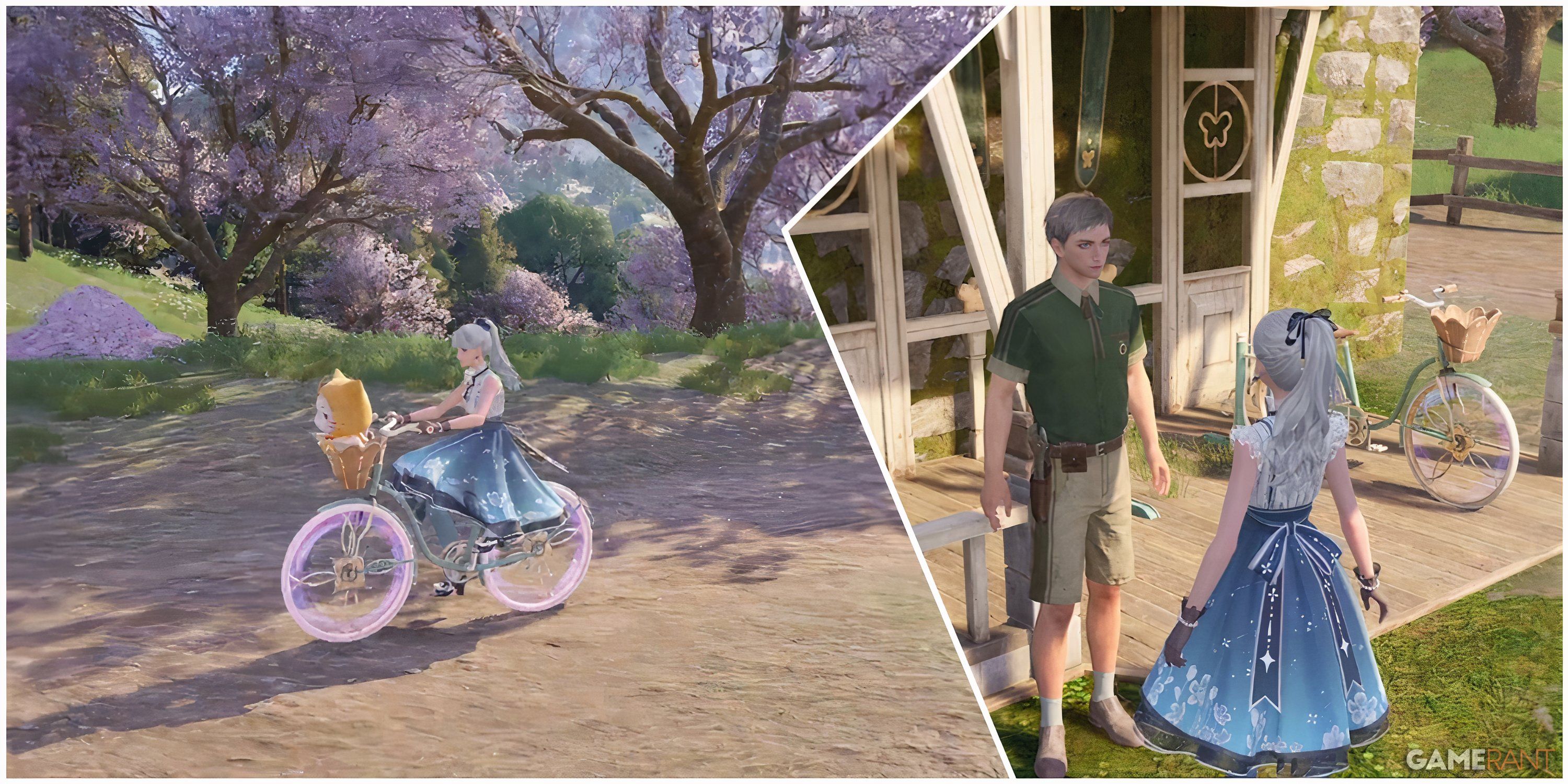 bike riding and renting in infinity nikki