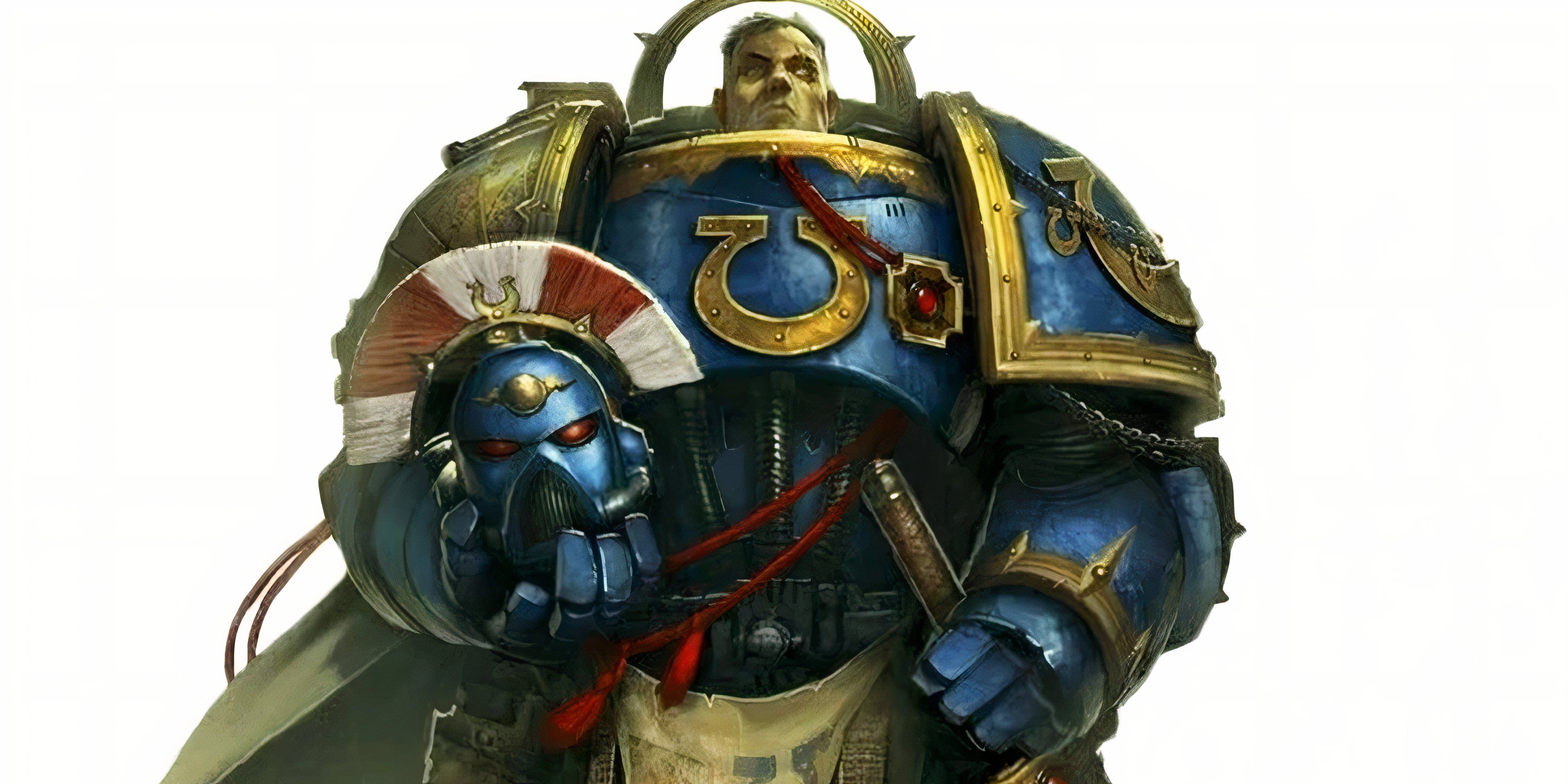 Warhammer 40k: Strongest Loyalist Space Marines In The Lore Cato Sicarius looking noble in blue armor