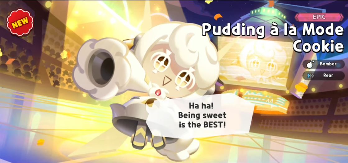 Cookie Run: Kingdom Pudding à la Mode Cookie