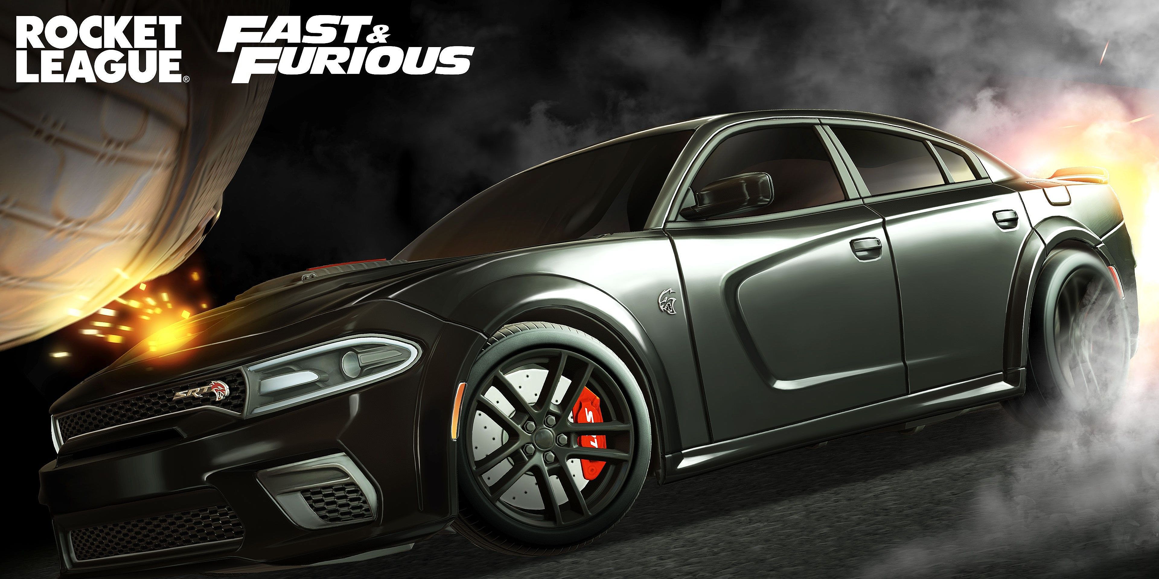 Fast & Furious Dodge Charger SRT Hellcat in Rocket League 