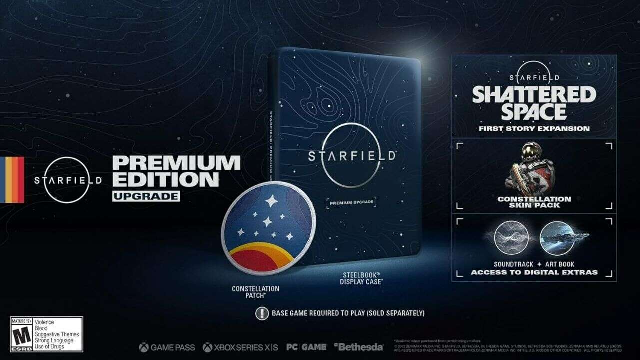 Get A Starfield Steelbook Case And Shattered Space Expansion For $10