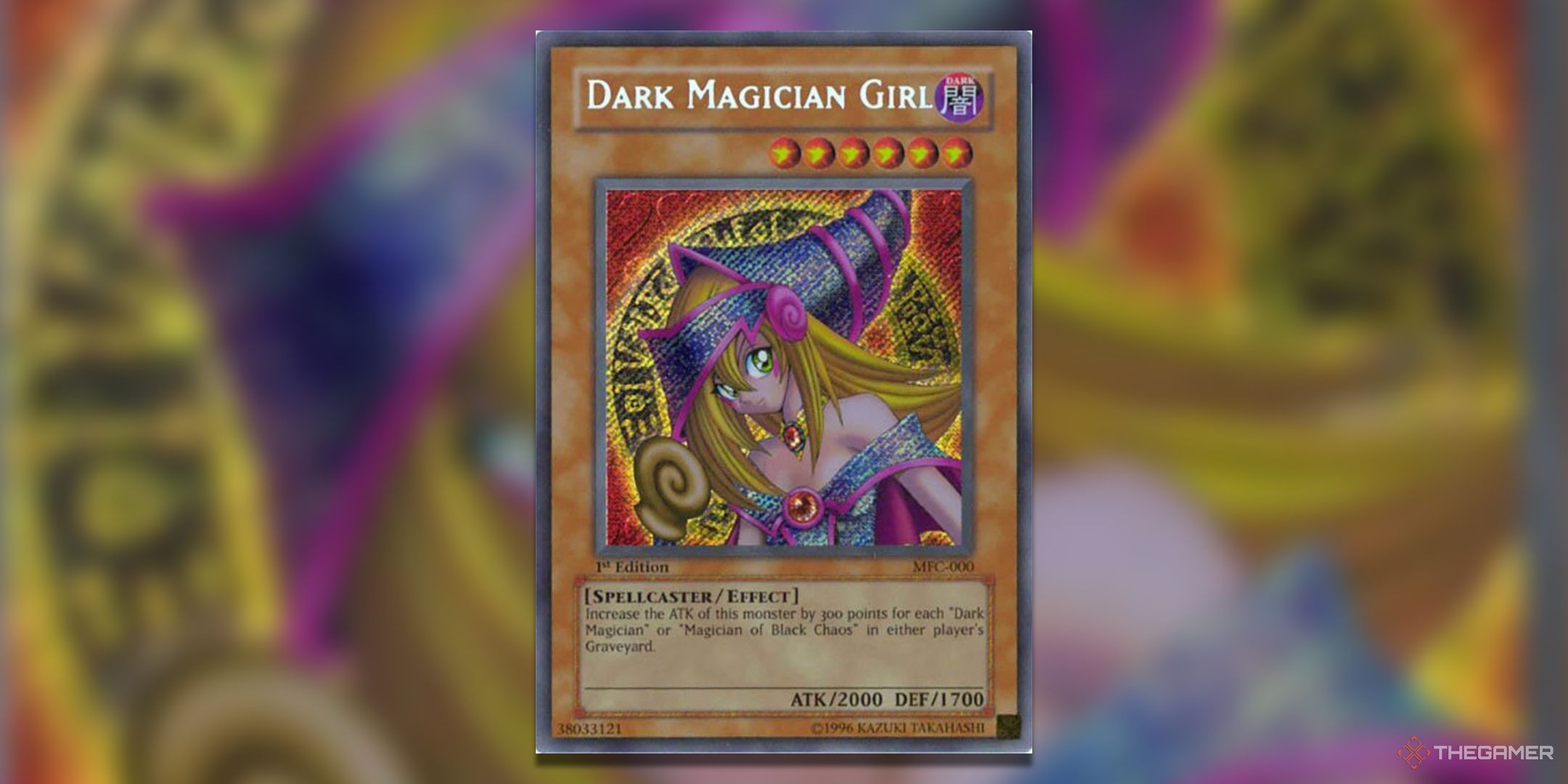 Magician's Force Dark Magician Girl Yu-Gi-Oh! TCG Card Art.