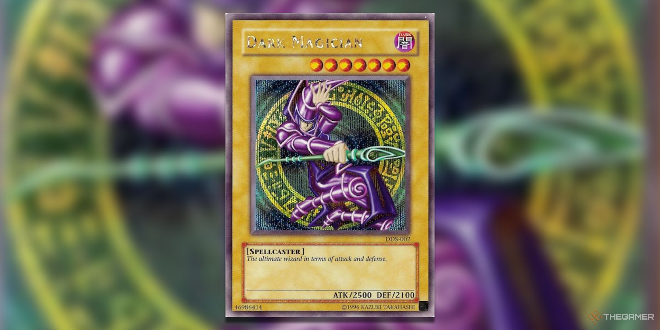 Dark Duel Stories Dark Magician Yu-Gi-Oh! TCG Card Art.