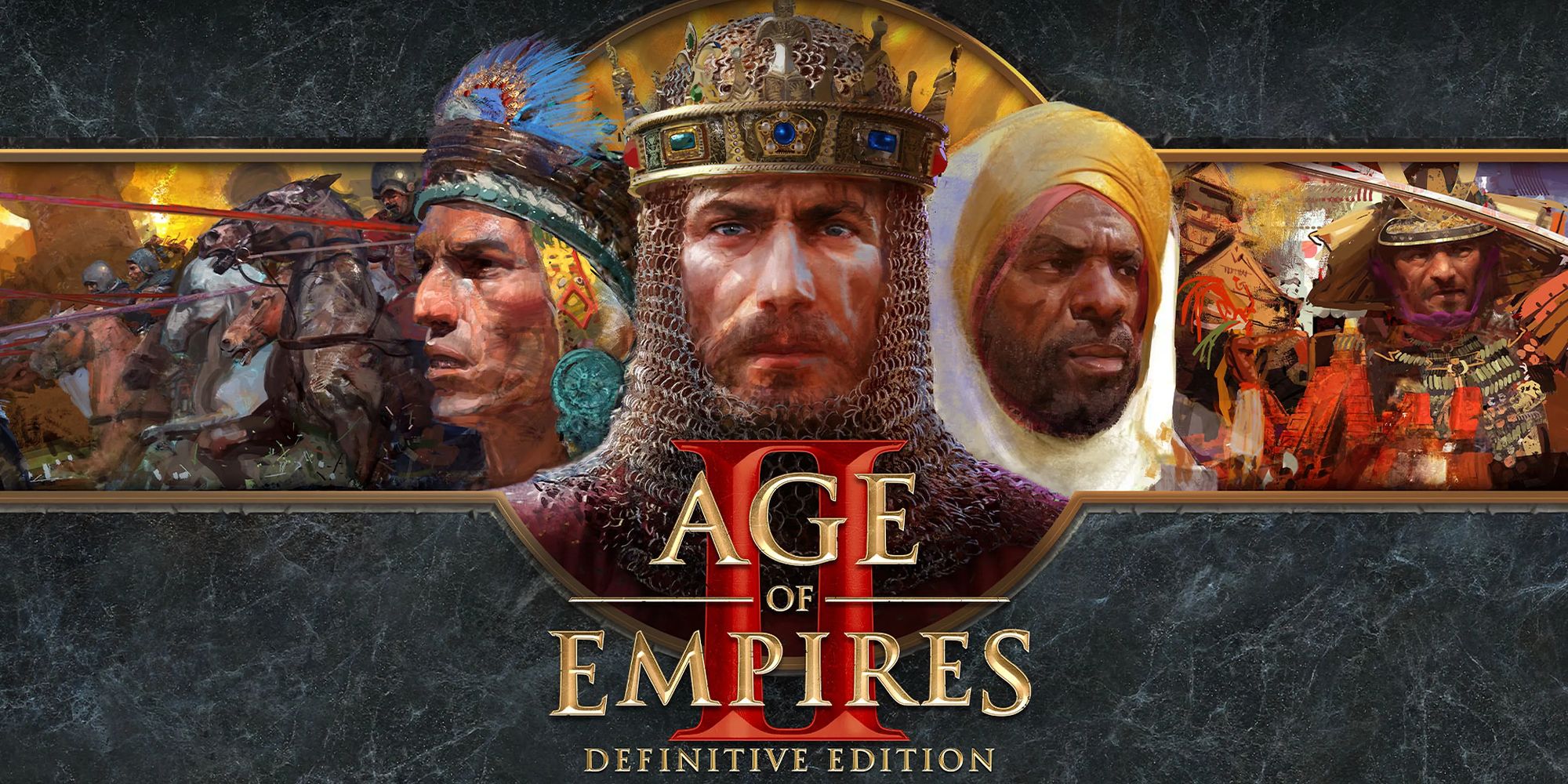 Image of the leaders and soldiers in Age Of Empires 2.