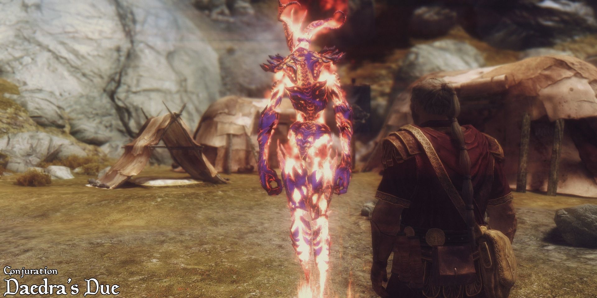 Ordinator - Perks Of Skyrim Mod Featuring A Flame Atronach