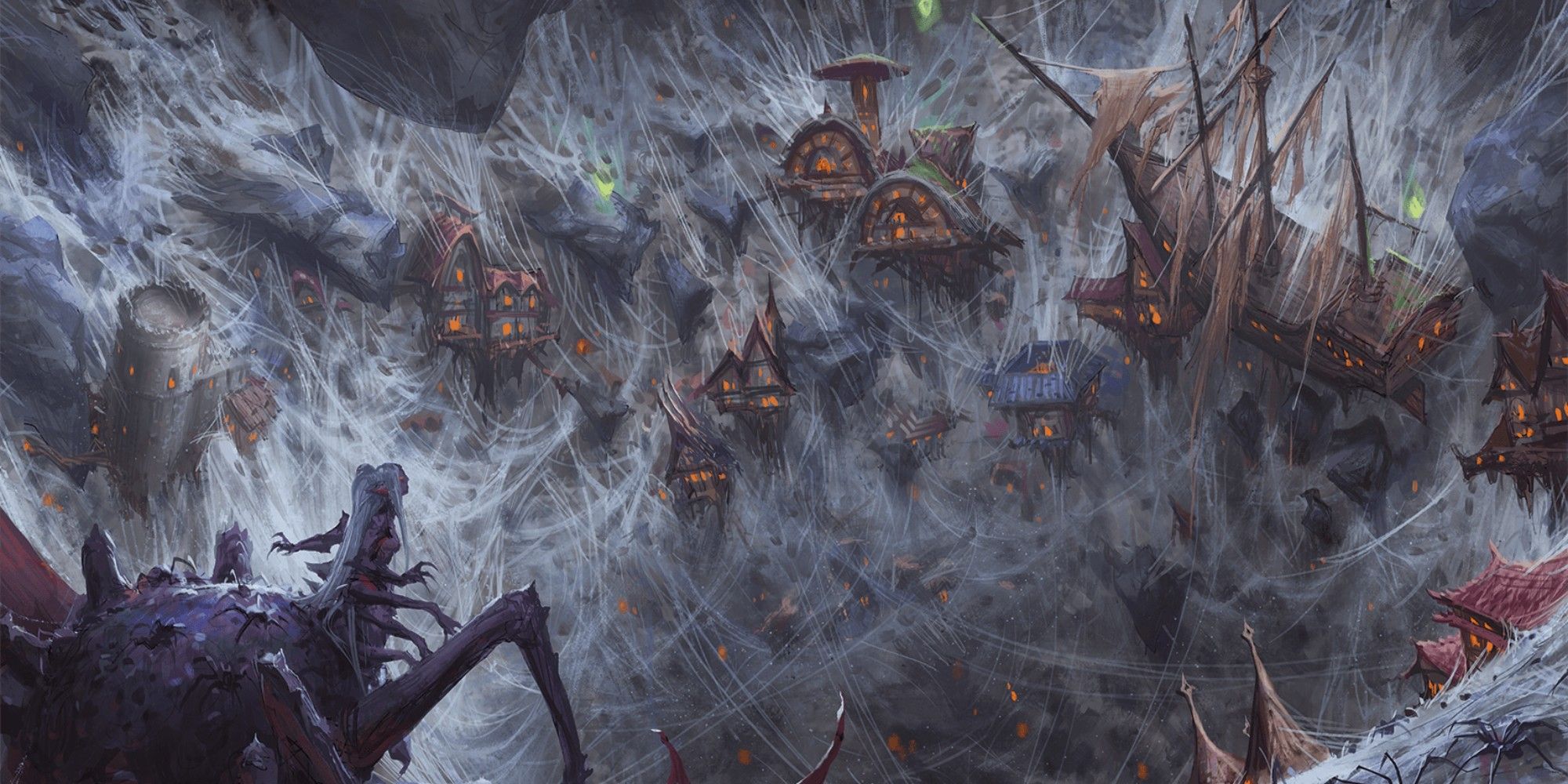 Dungeons & Dragons image showing the demonweb pits.