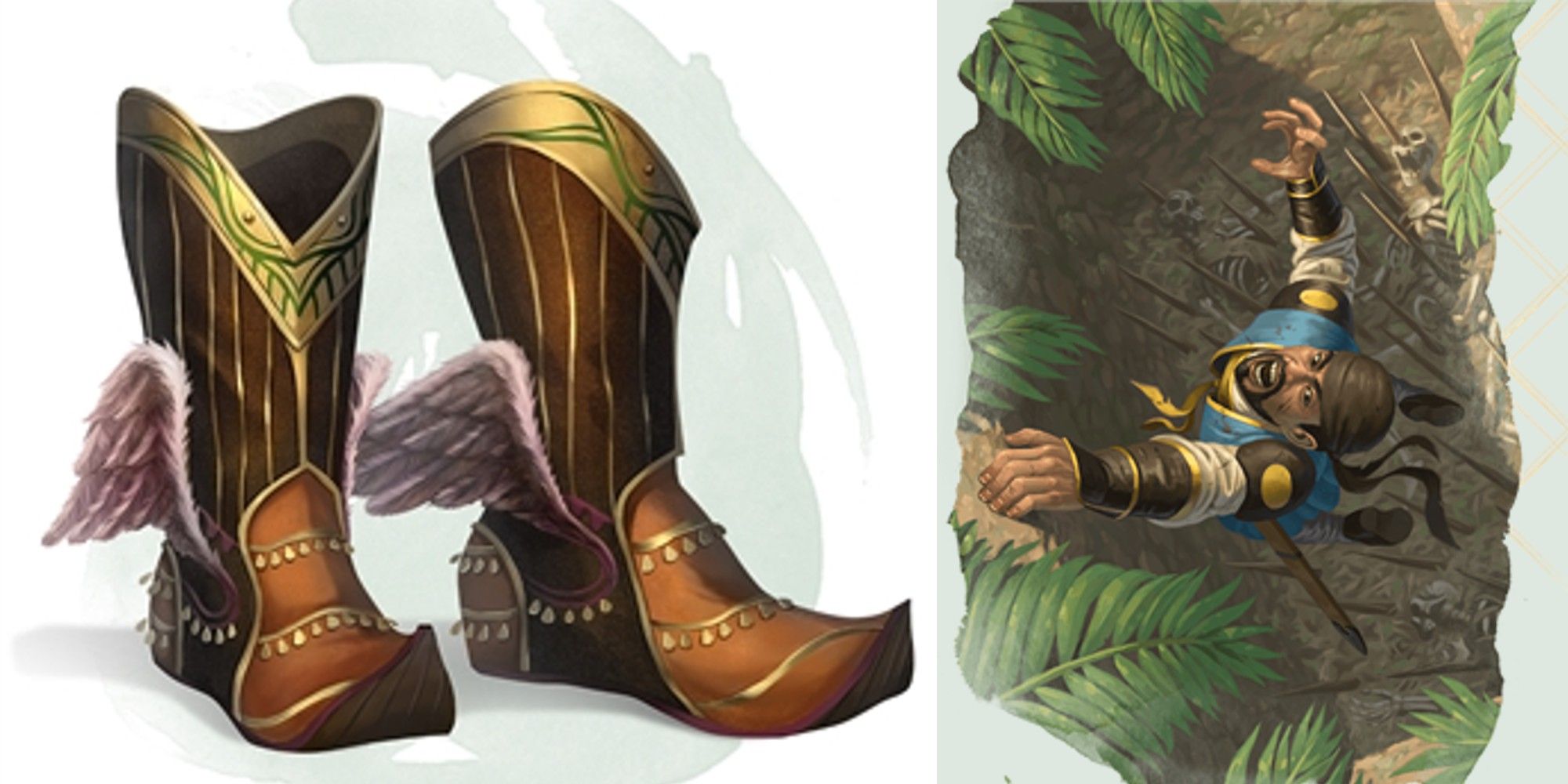 Winged Boots in Dungeons & Dragons.