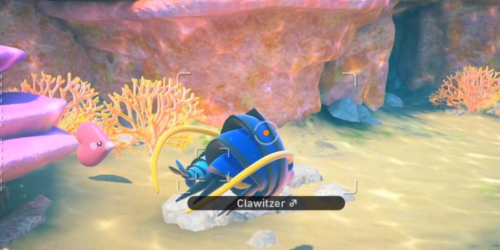 New Pokemon Snap Clawitzer