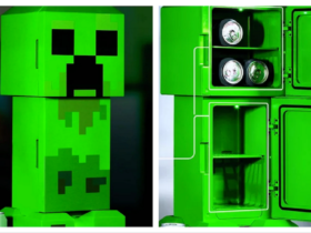 The Minecraft Creeper Mini Fridge Is On Sale For Only $29 At Walmart