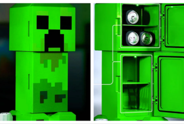 The Minecraft Creeper Mini Fridge Is On Sale For Only $29 At Walmart