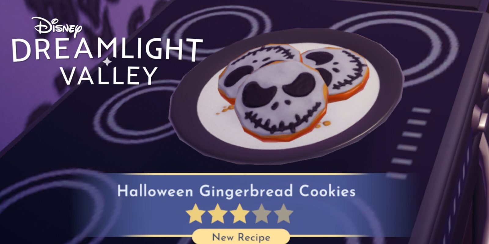 How To Make Halloween Gingerbread Cookies In Disney Dreamlight Valley