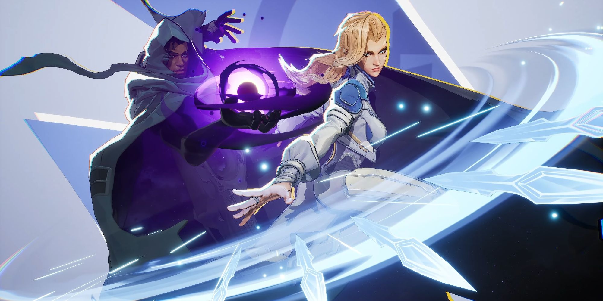 Cloak and Dagger using their powers in Marvel Rivals