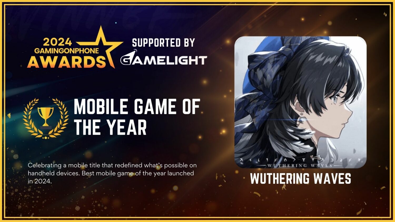 GamingonPhone Awards 2024 Mobile game of the year Winner