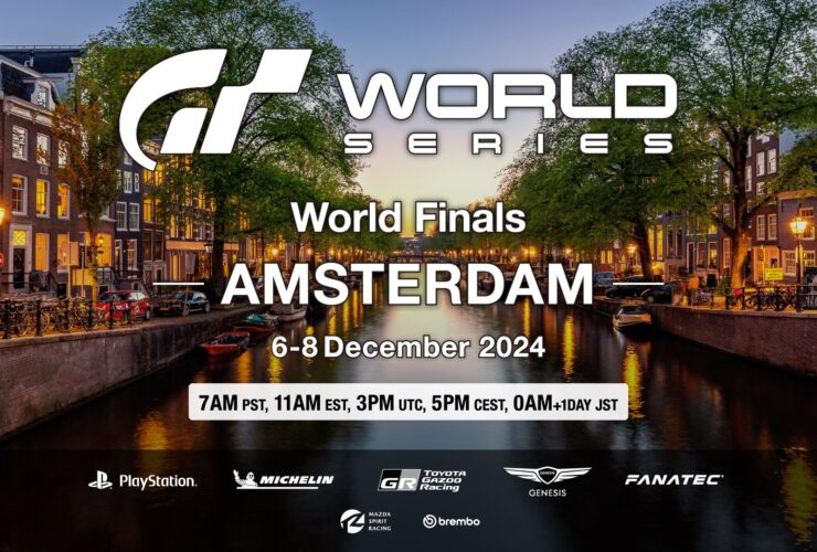 Gran Turismo World Series 2024 Finals live in Amsterdam starting Dec 8