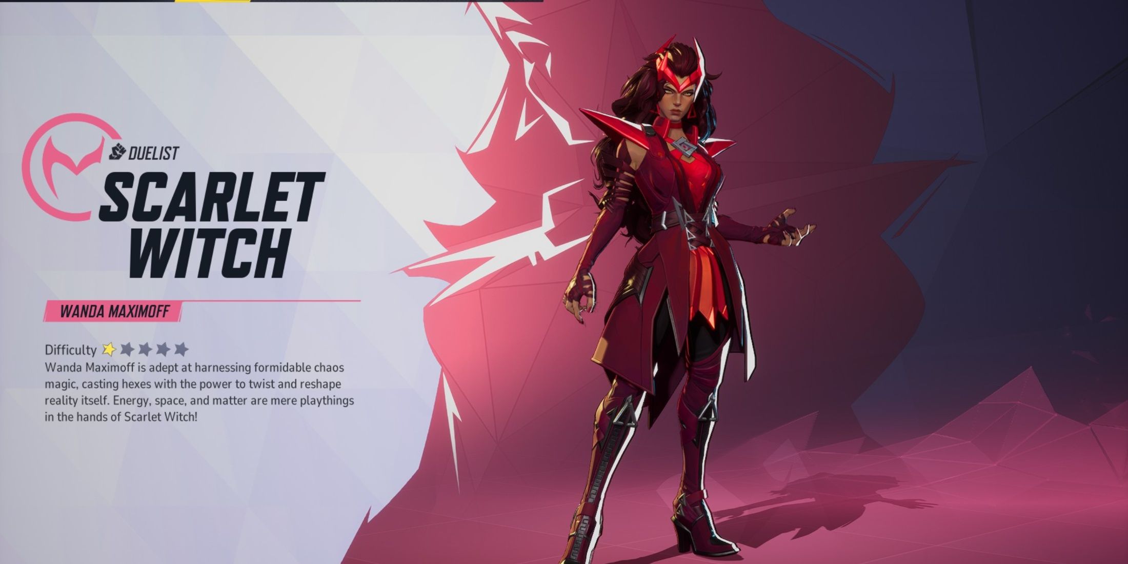 Marvel Rivals Scarlet Witch