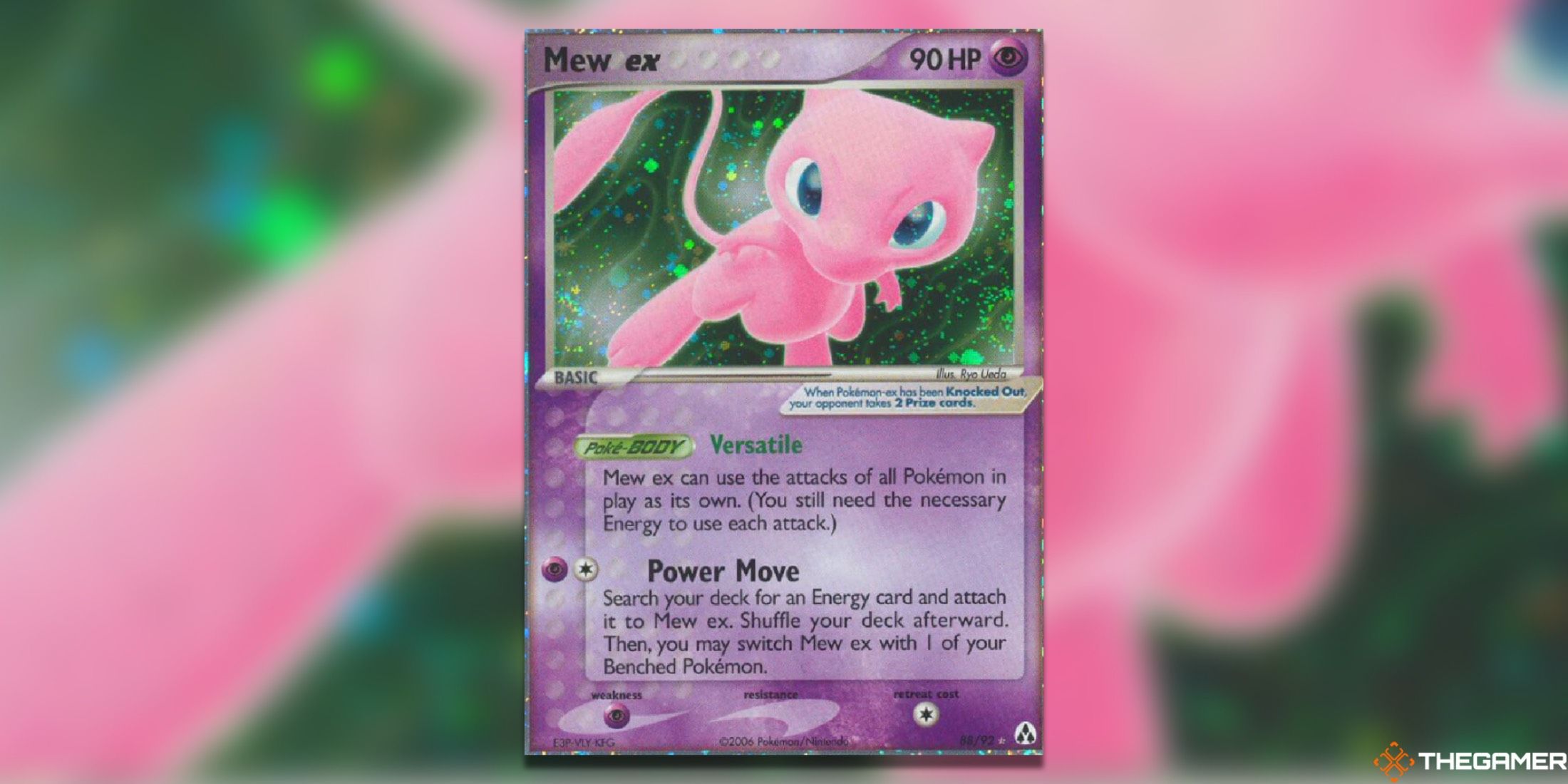 The Mew from Legend Maker in the Pokemon TCG.