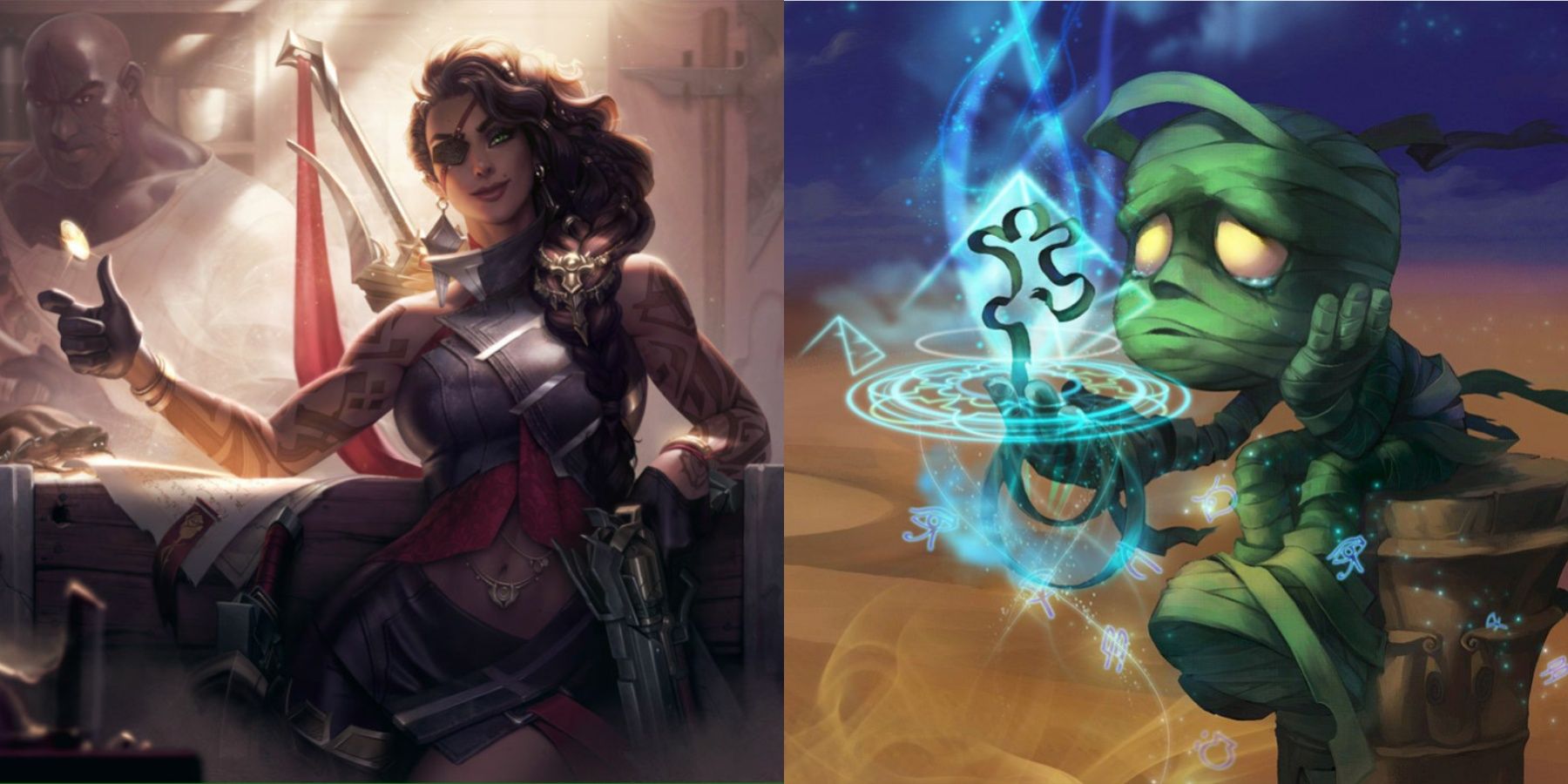 League of Legends Samira & Amumu In Runeterra