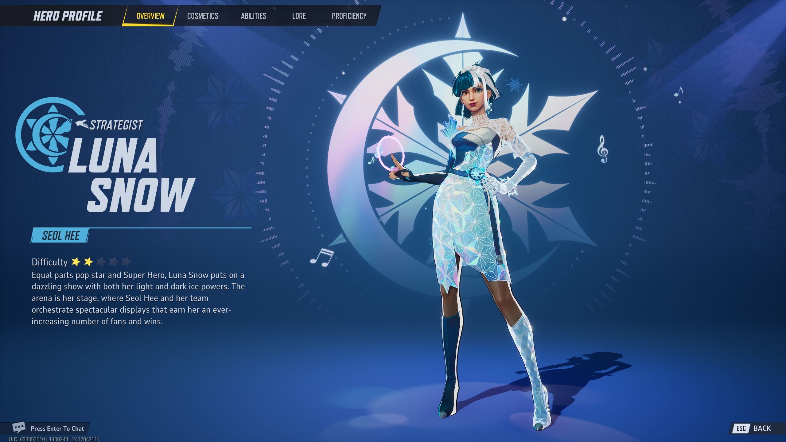 Luna Snow overview - Marvel Rivals