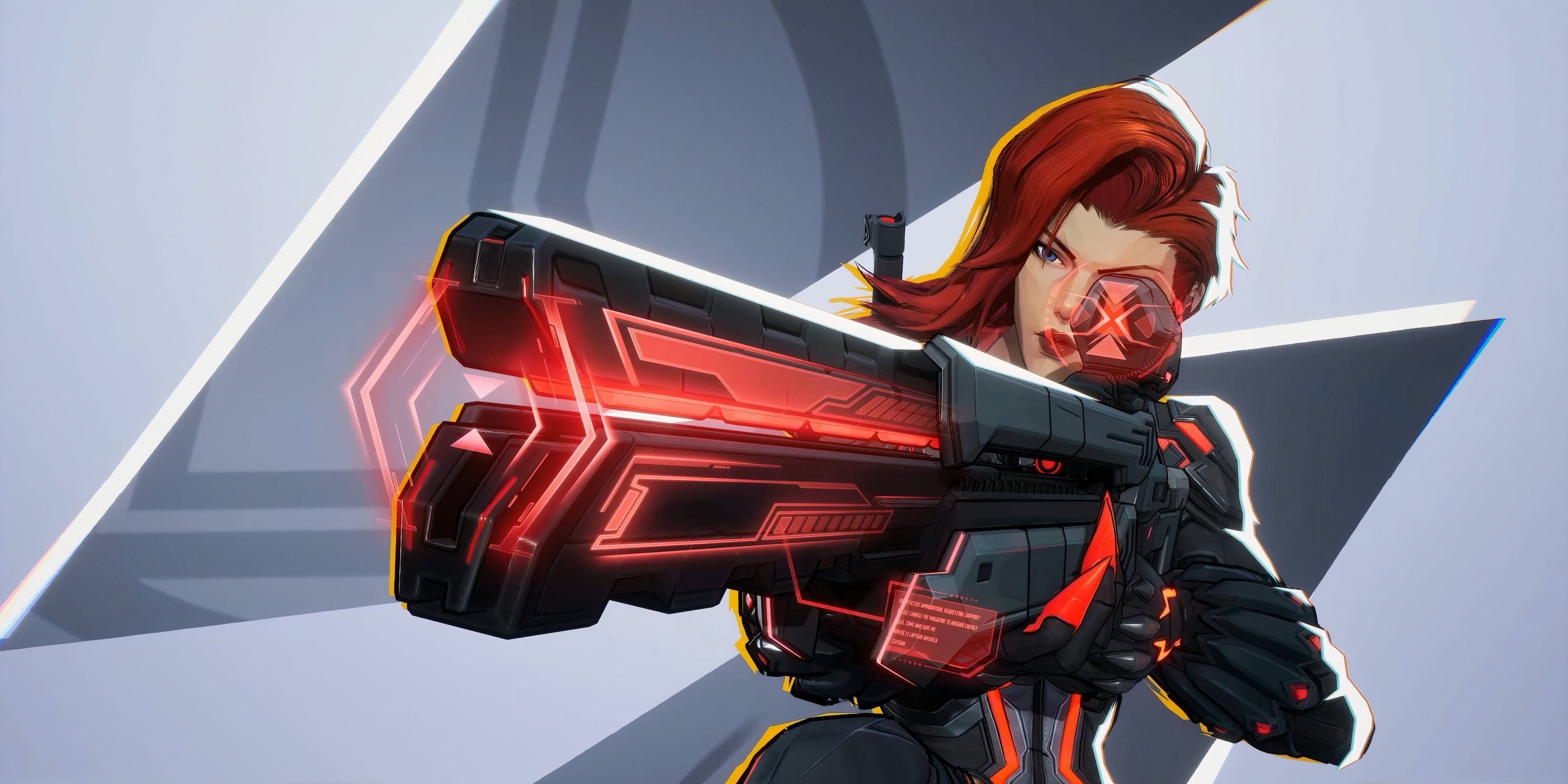 Black Widow aiming her sniper - Marvel Rivals