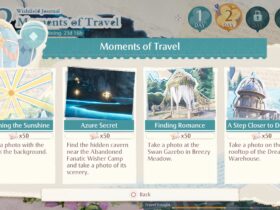 Wishfield Journal Event Day 2 Guide (Moments of Travel)